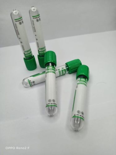 Glass Lithium Heparin Tube