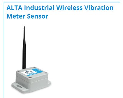 Square Alta Industrial Wireless Vibration Meter Sensor