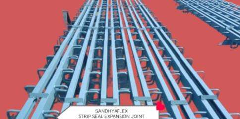 Sandhyaflex Polished Aliminum Sandyafelx Bridge Expansion Joint