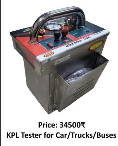 Stainless Steel Kpl Mileage Tester Machine, For Garage Workshop, Automotive