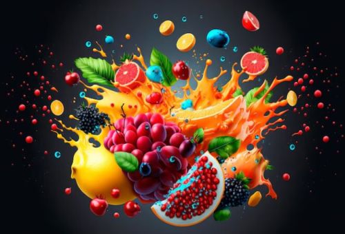 Dark Red VDH Mixed Fruit Flavour, For Eating, Home, Restaurant, Taste : Sweet