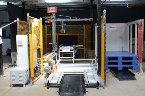 Electric Low Speed Palletizer For Industrial