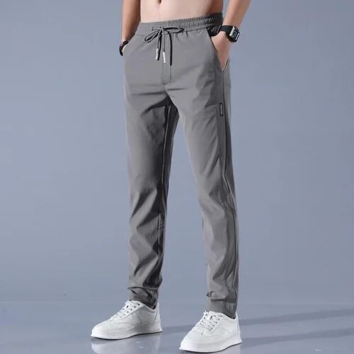 Grey Mens NS Lycra Track Pants