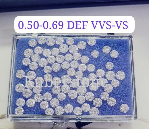 Polished White Diamond Round Shape, For Jewellery Use, Size : 0-10mm