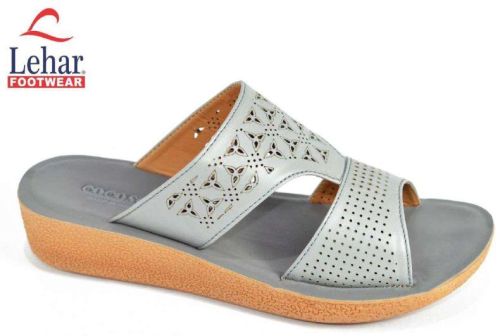 Lehar Ladies Designer Heel Slippers, For Casual Wear, Party Wear, Size : All Sizes