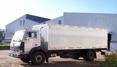 Rectangular Hard Mild Steel Container On MCV, For Automobiles, Industrial