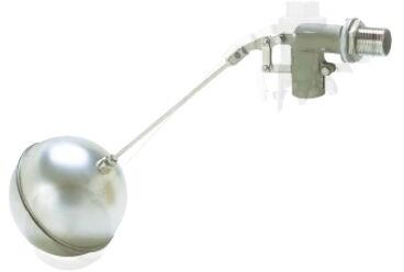 Grey Threaded BFV 100 Ball Float Valve, For Industrial, Size : 15NB To 80NB