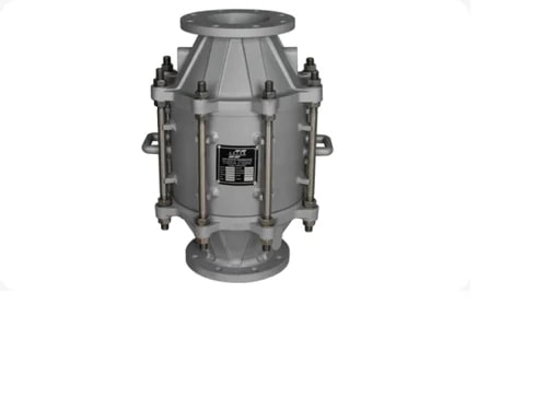 Grey Teleflo Conical Polished WCB Tank Flame Arrester, For Industrial