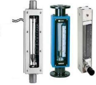 Grey Teleflo Rectangular Polished Glass RM-100 Rotameter, For Industrial, Size : Standard