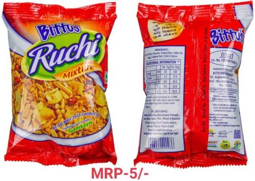 Bittu's Ruchi Mixture Namkeen, For Snacks, Taste : Salty