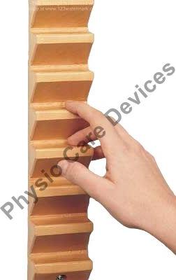 Brown Rectangular Finger Abduction Ladder Wooden, For Exercise