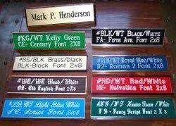 Multicolor Acrylic Display Name Plate