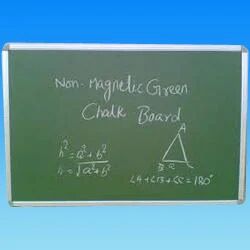 Non Magnetic Chalk Board, Frame Material : Premium Aluminium