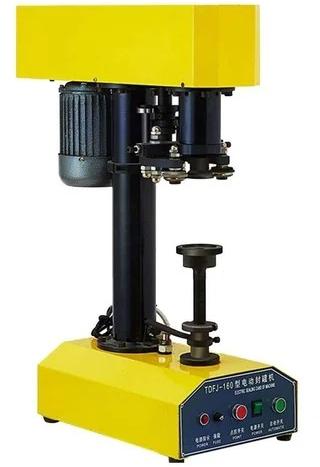 Semi Automatic Can Seaming Machine, Capacity : 10-20 Bottles/min