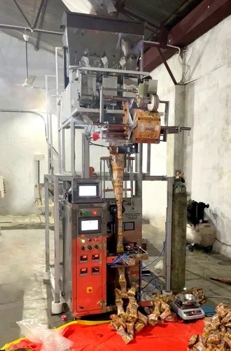 Two Head Weigher Fully Pneumatic Pouch Packing Machine