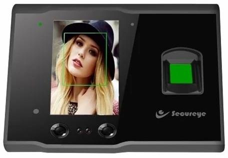 Black Secureeye Face Recognition Machine, Connectivity Type : Wired