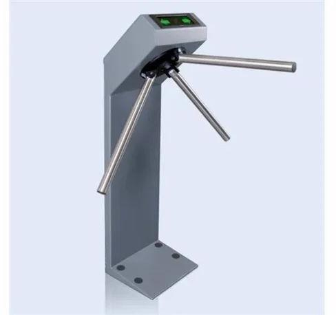 Stainless Steel Fully Automatic Tripod Turnstile, For Industrial Use