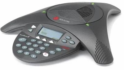 Black Automatic Electric Polycom Audio Conference System