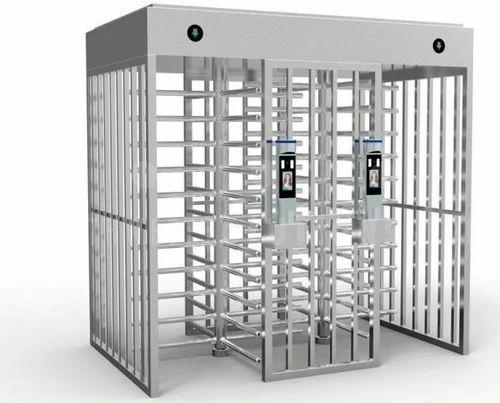 Shiny-silver Silver Full Height Turnstile, For Industrial Use, Feature : Premium Quality, Rust Proof