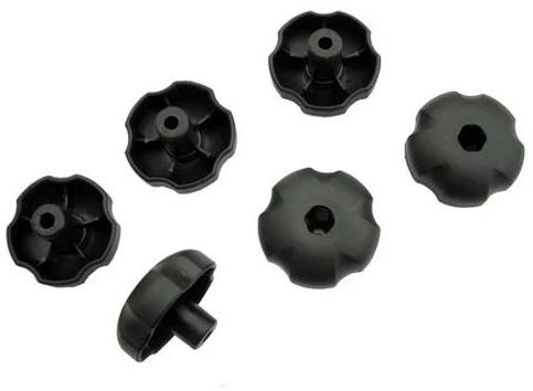 Black Plastic Moulded Knobs, For Industrial, Feature : Durable, Light Weight