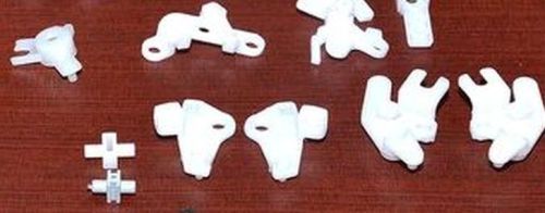 White Plastic Moulded Locking Lever, For Industrial, Feature : Durable, Rust Proof