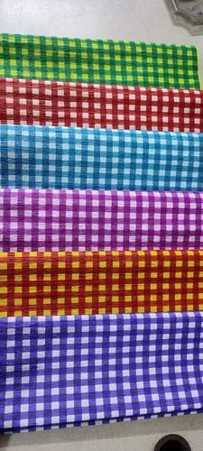 Multi Color Checked Design Crepe Paper Sheets, For Printing, Banners