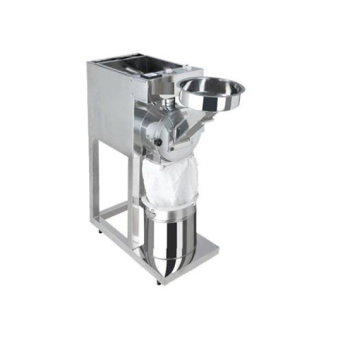 Silver Electric Semi Automatic 3 HP Heavy Duty Pulverizer Machine, For Industrial