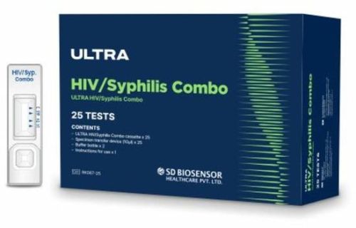 SD Biosensor Ultra HIV/syphilis Combo, Packaging Type : Box