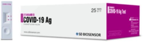 Standard Q Covid-19 Ag Test Kit, Packaging Type : Box