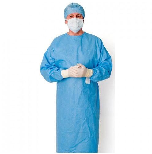 Non Woven Disposable Surgical Gown, Size : Free Size