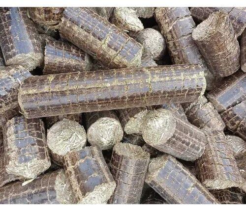 Brown Cylindrical Bio Coal Briquettes, For Cooking Fuel, Purity : 98%