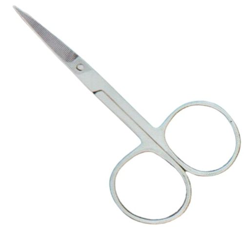20-30gm Polished Stainless Steel Straight Scissors, For Fishing, Color : Silver