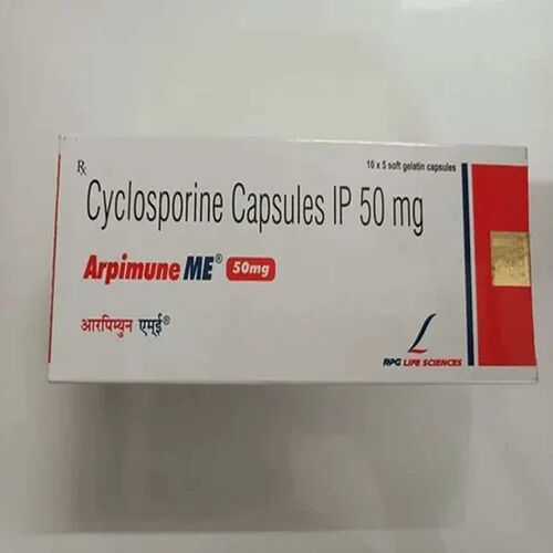 Arpimune ME 50mg Capsule, Packaging Type : Box