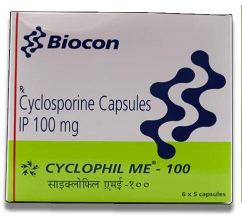 Cyclophil ME 100 Capsule, Packaging Type : Box