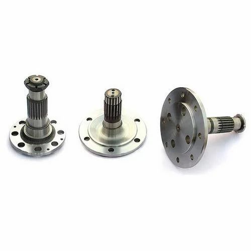 Silver Polished Mild Steel Dead Axle, For Agriculture, Size : Multisizes