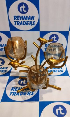 Metal Tree Branch Tealight Holder, Mounting Type : Tabletop