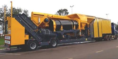 415 V Mobile Asphalt Drum Mix Plant