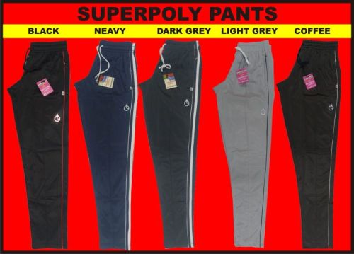 Sports Track Pants, Size : L, M, XL