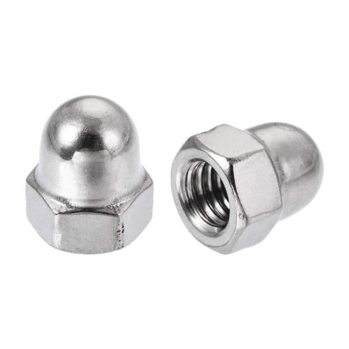 Stainless Steel Dome Nuts, Color : Metallic