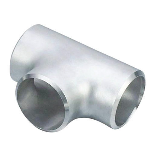 Polished Stainless Steel Equal Tee, Color : Grey