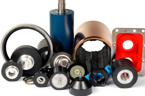 Black Polished Rubber To Metal Bonded Parts, For Industrial Use, Shape : Square, Round