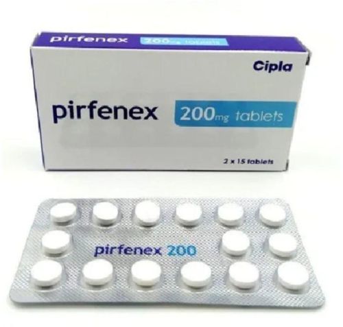 Pirfenex 200mg Tablet, Packaging Type : Paper Box