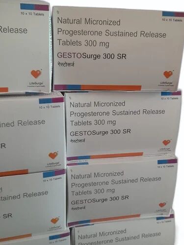 Gestosurge 300 SR Tablets, Packaging Type : Box