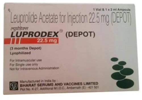 Luprodex 22.5mg Injection, Packaging Type : Vial