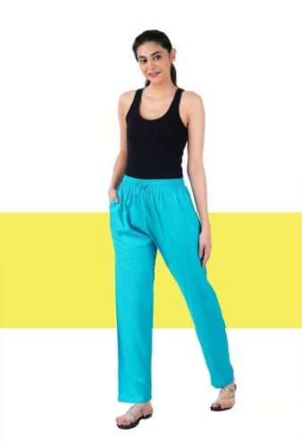 Plain Cotton Ladies Kurti Pant, Technics : Machine Made