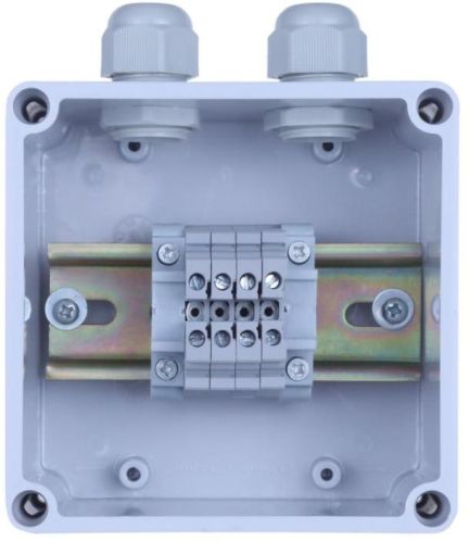 TERMINAL BOX 100 X 100 X 80 MM 4X 4 SQMM