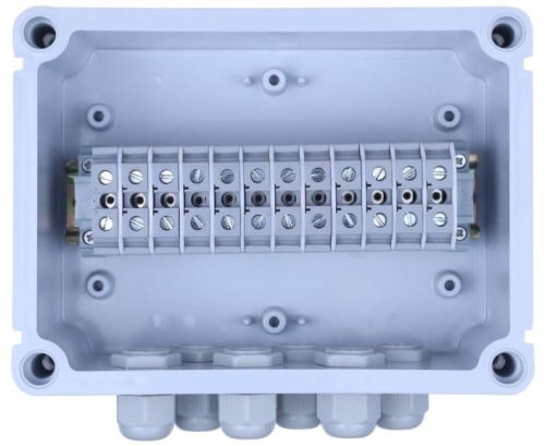 TERMINAL BOX 140 X 190 X 100 MM 12X 10 SQMM
