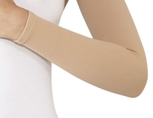 Beige Compression Arm Sleeves, For Medical Use, Gender : Unisex