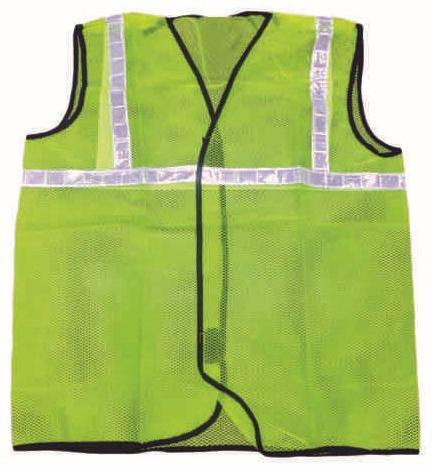 Polyester Industrial Safety Jacket, Size : M, XL