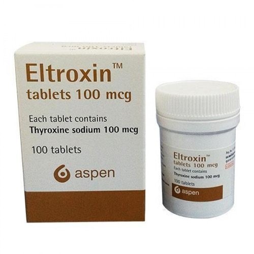 Eltroxin 100mcg Tablets, Packaging Type : Plastic Bottle